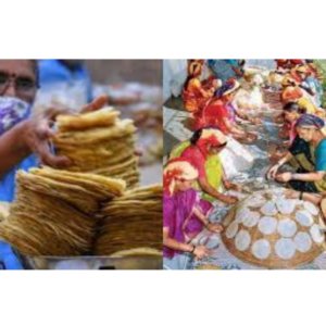 Small industry of Papad making